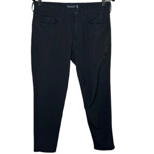 Abercrombie & Fitch Skinny Taper Stretch Black Pants Women's Size 29